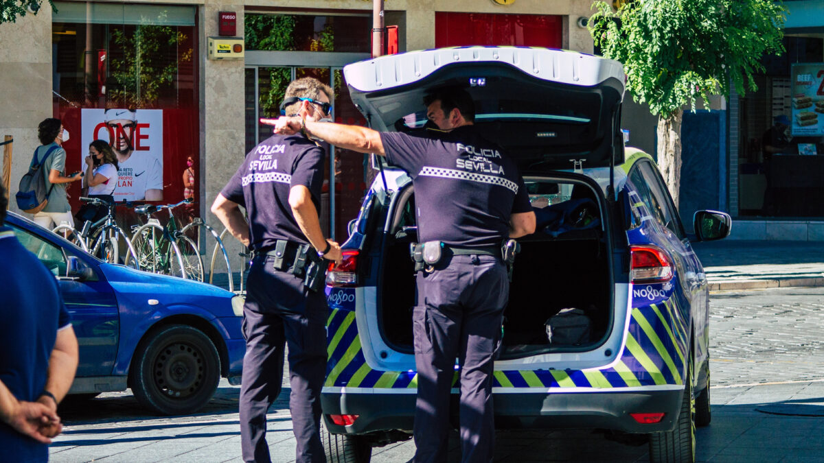 grabar policía España