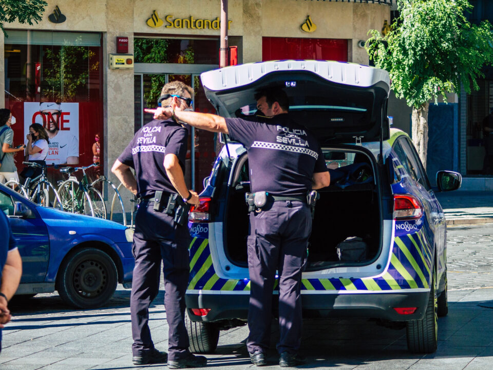 grabar policía España