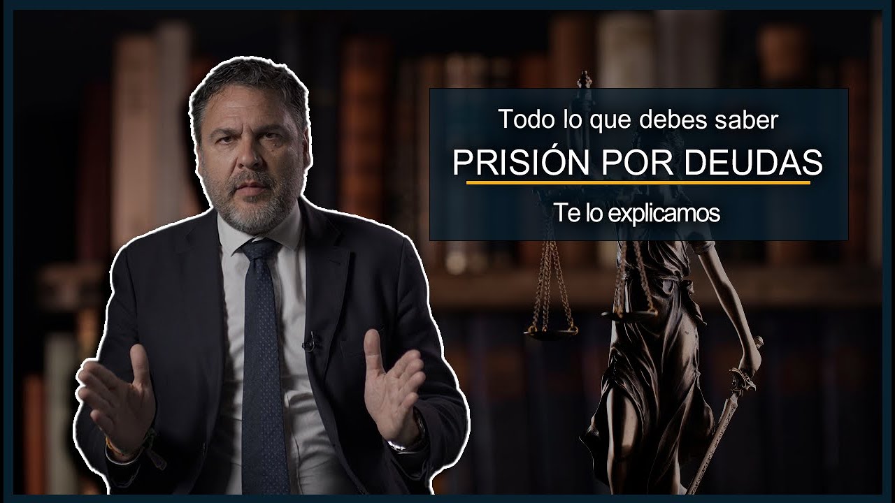 José Soler Martín, abogado penalista en Alicante, explicando si existe la prisión por deudas